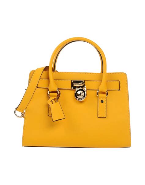 michael kors neon yellow purse|michael kors yellow shoulder bag.